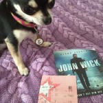 Pepper the Chihuahua and our John Wick Cinema ticket