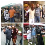 Various cosplayers will BMAF Bill