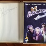 My signed Alan Rickman Galaxy Quest DVD