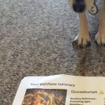 Chihuahua and Goosebumps cinema ticket