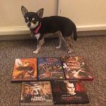 Chihuahua with DVD & CDs of Film Musicals