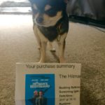 Pepper with our Hitmans bodyguard ticket