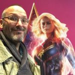 Captain Marvel Standee